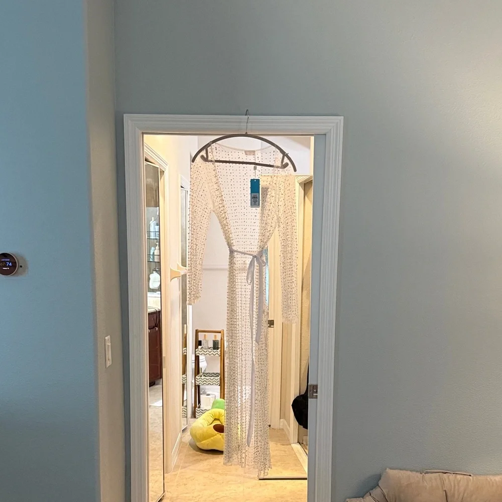 Beach Bunny Late Nights Pearl/Mesh Cardigan - Picture 4 of 4